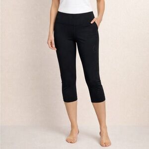 Athleta black capri leggings size women’s XS